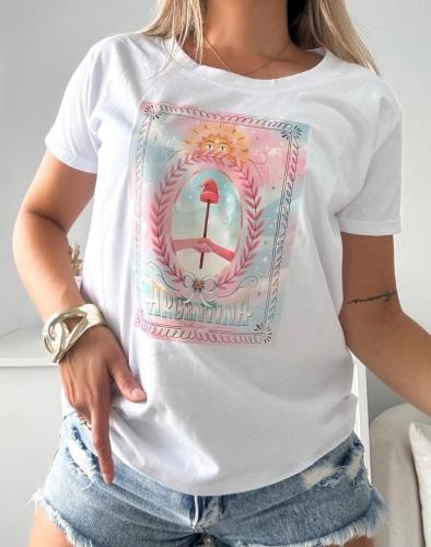 Remera Over de Algodón