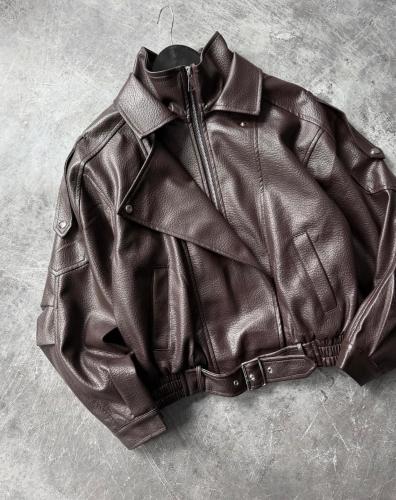 Bomber Over con Piel por Dentro