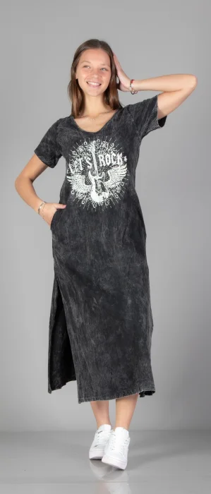 Vestido Escote V Talle Único