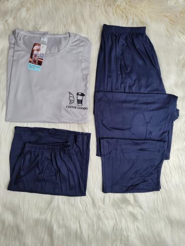 Pijamas 3 Piezas para Hombre