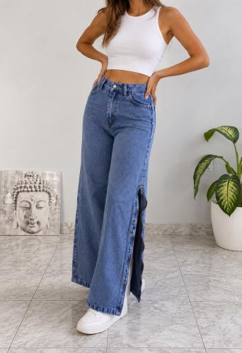 Wide Leg con Cierre