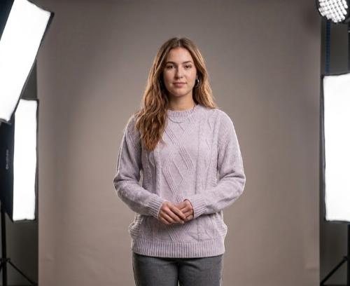 Sweater Chenille Talle Grande