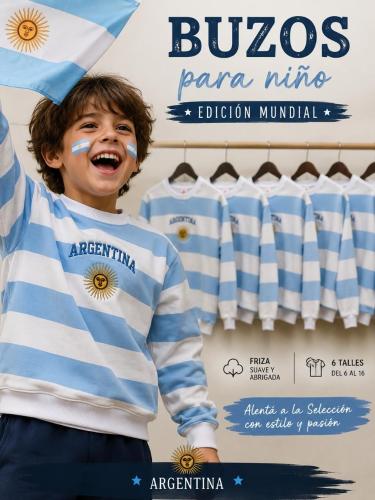 Buzo de Niño Edicion Mundial