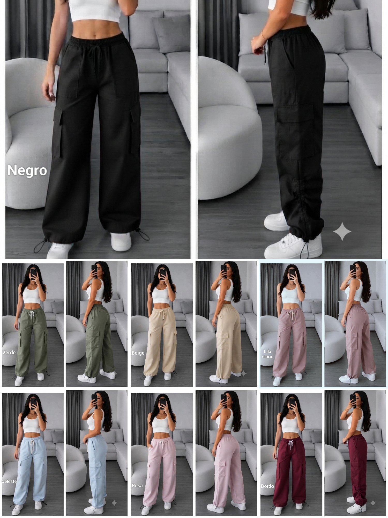 Pantalón Cargo - Imagen 3