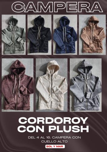 Campera Cordoroy con Plush de Nene