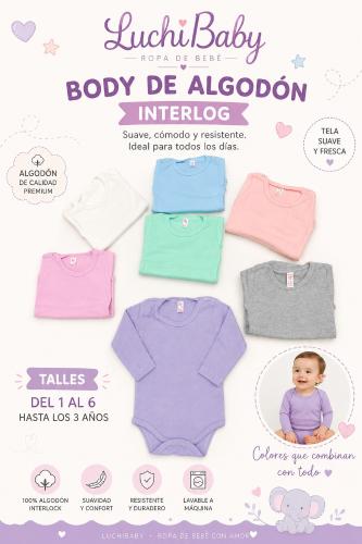 Body de Algodon