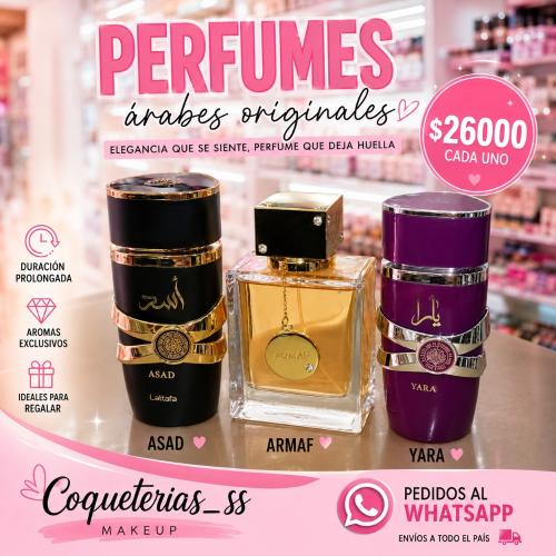 Perfumes Arabes de 100 Ml