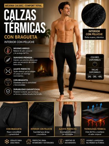 Calza Térmica de Hombre