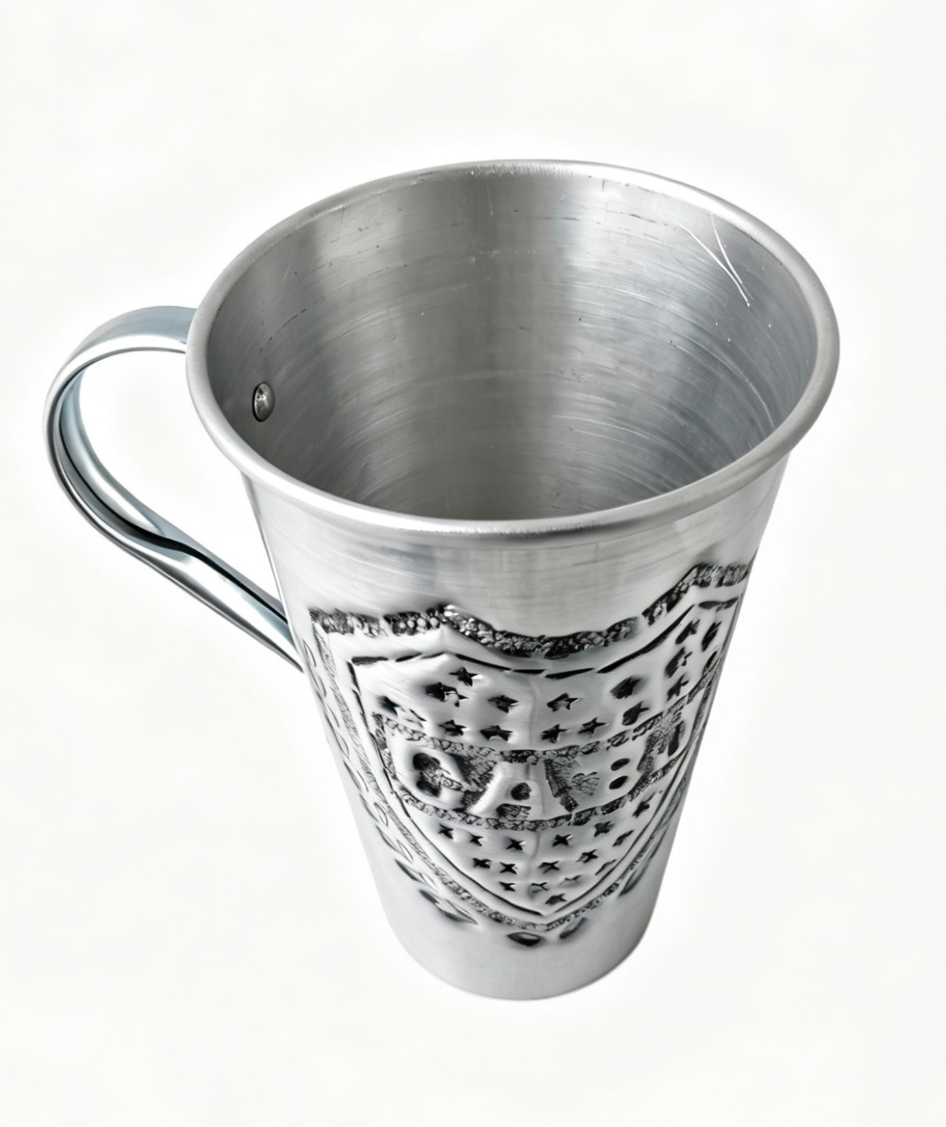 Jarra Cincelada Labrada de Aluminio 1l Boca Juniors - Imagen 2