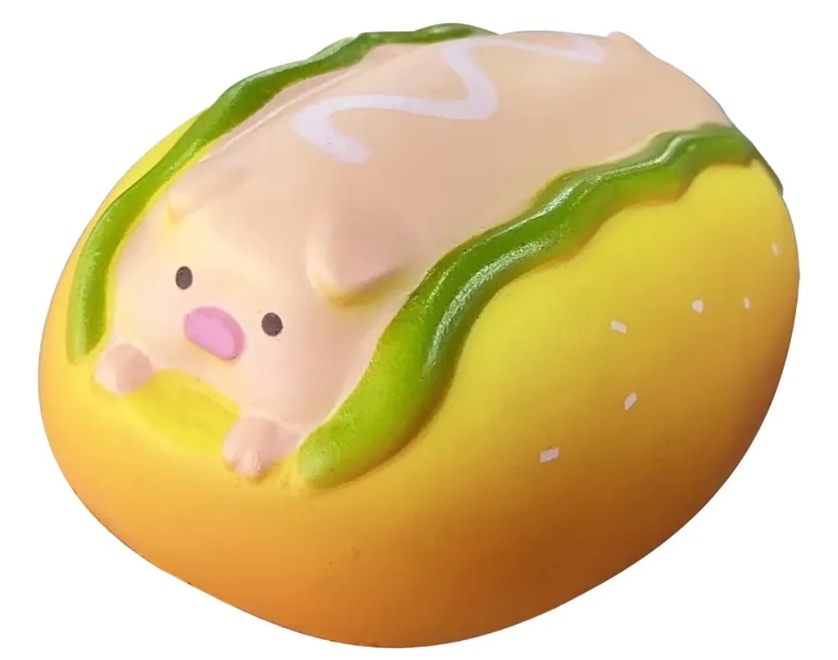 Squishy Pancho Antiestres Perfumado 11 Cm Aprox, Jugueteria, Día del Niño - Imagen 1