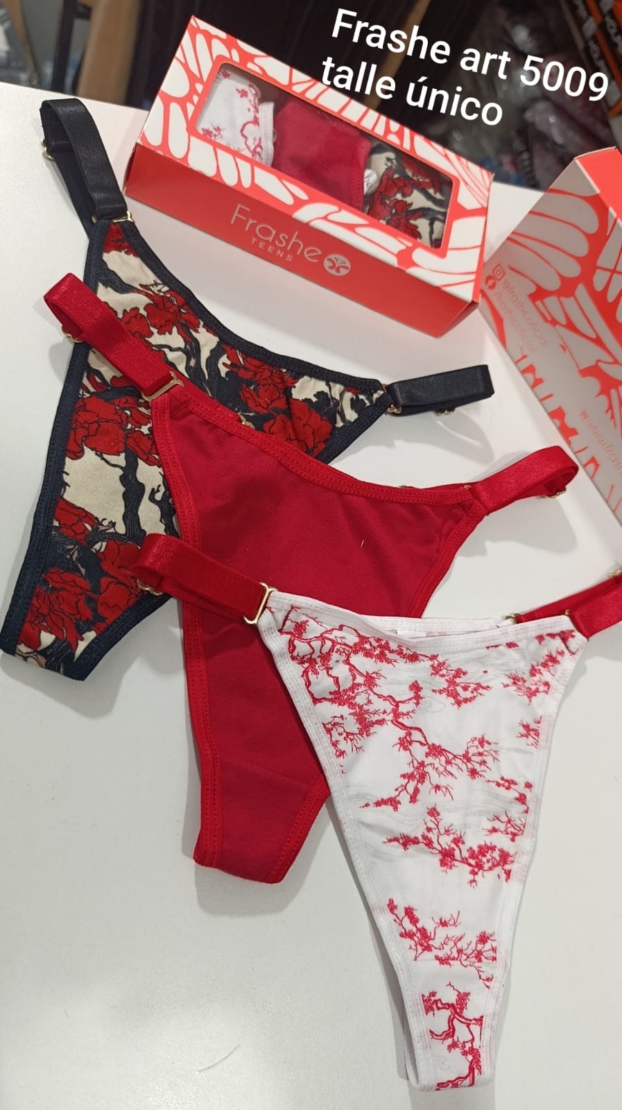 Frashe Pack×3 Estampada Japan Art.5009 - Imagen 3