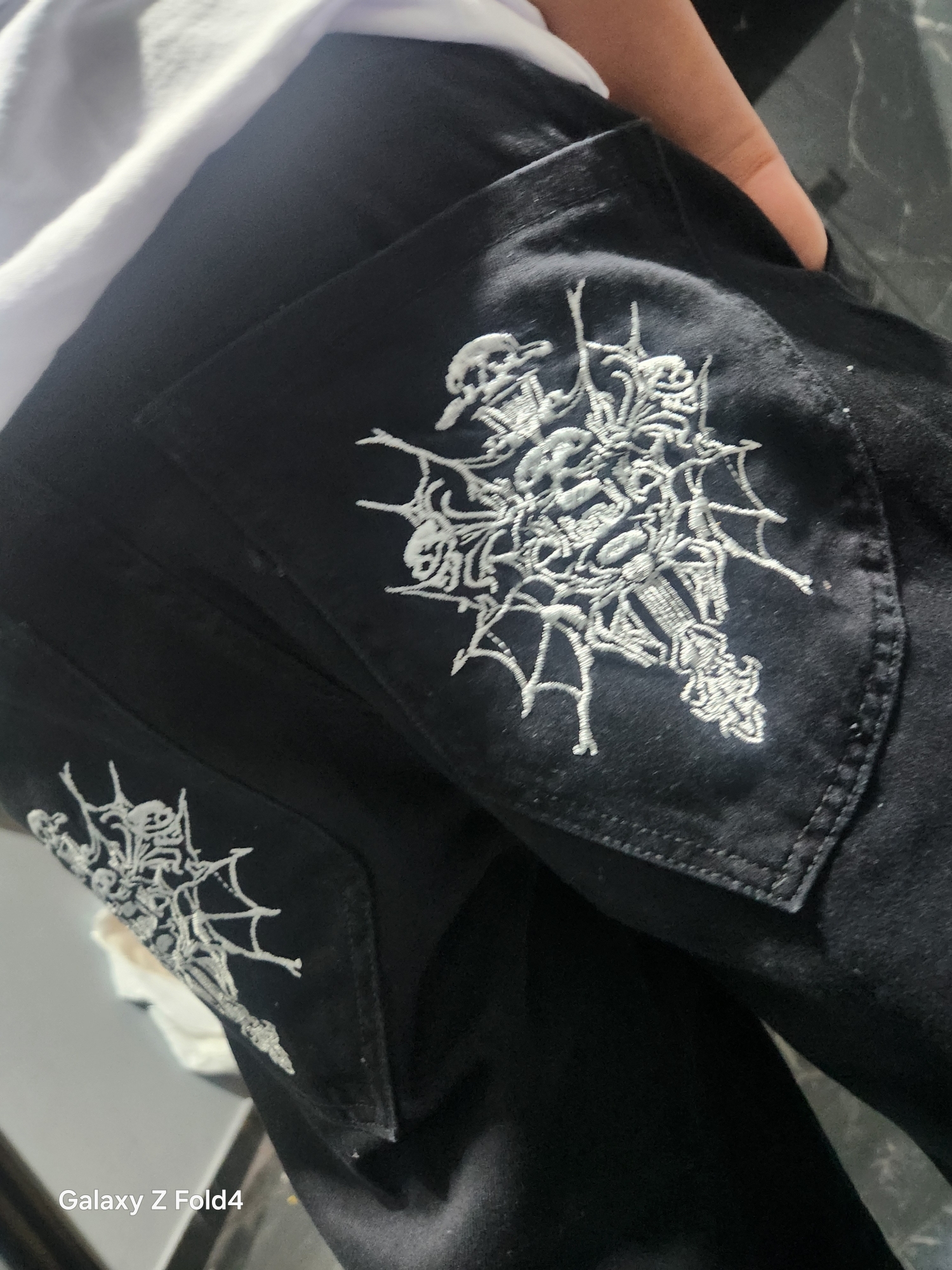 Jeans Ballloon Fit de Niño Art Skull Flow L1 - Imagen 4