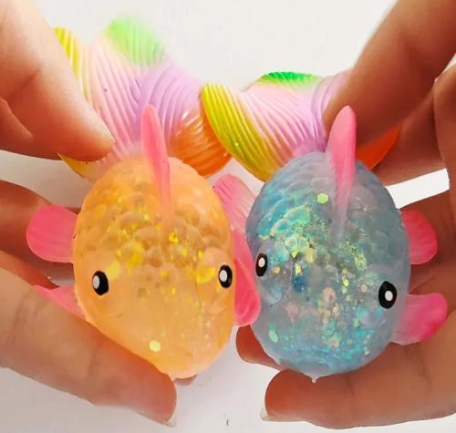 Juguete de Descompresión Forma de Pez Crecimiento Lento, Jugueteria - Miniatura 5