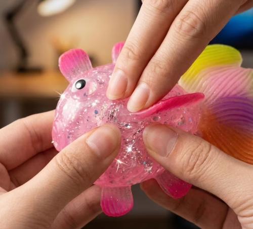 Juguete de Descompresión Forma de Pez Crecimiento Lento, Jugueteria - Miniatura 8