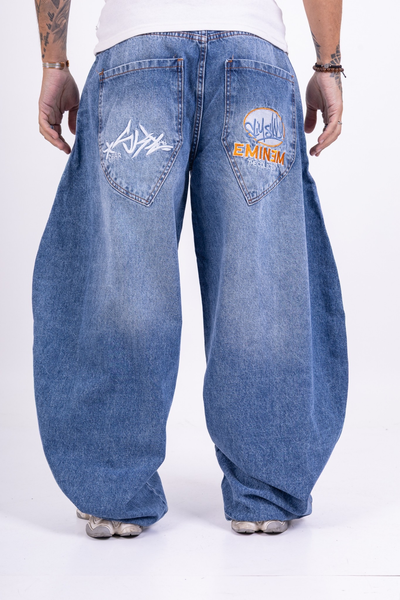 Jeans Balloon Fit de Hombre Art Eminem - Imagen 1