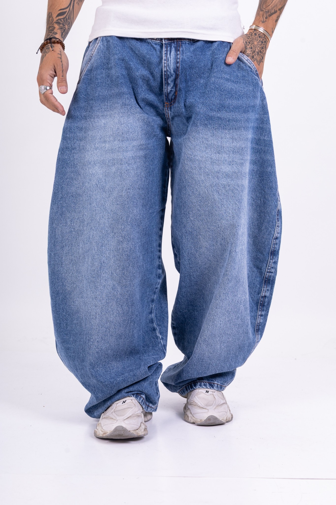 Jeans Balloon Fit de Hombre Art Eminem - Imagen 3