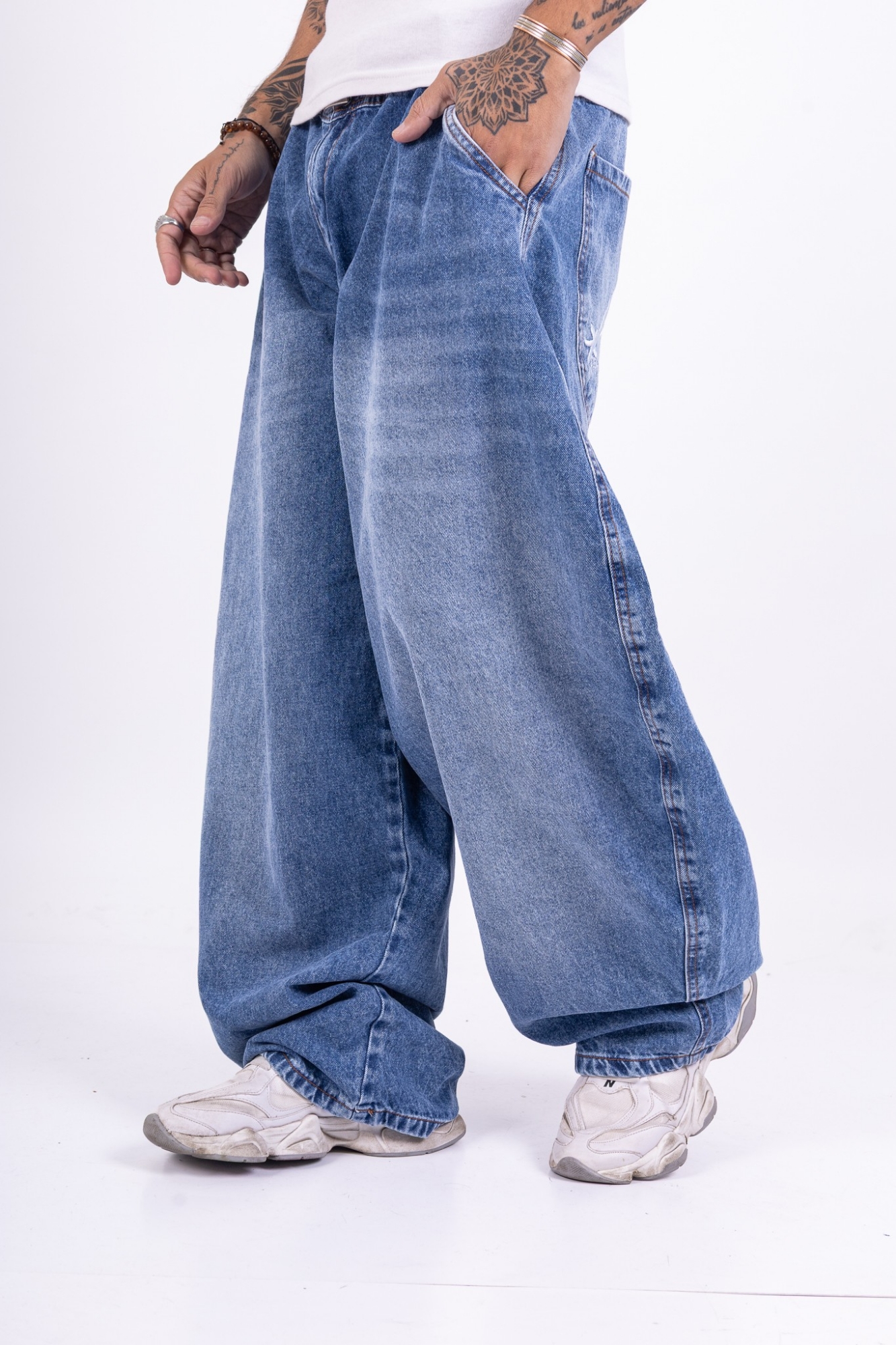 Jeans Balloon Fit de Hombre Art Eminem - Imagen 5