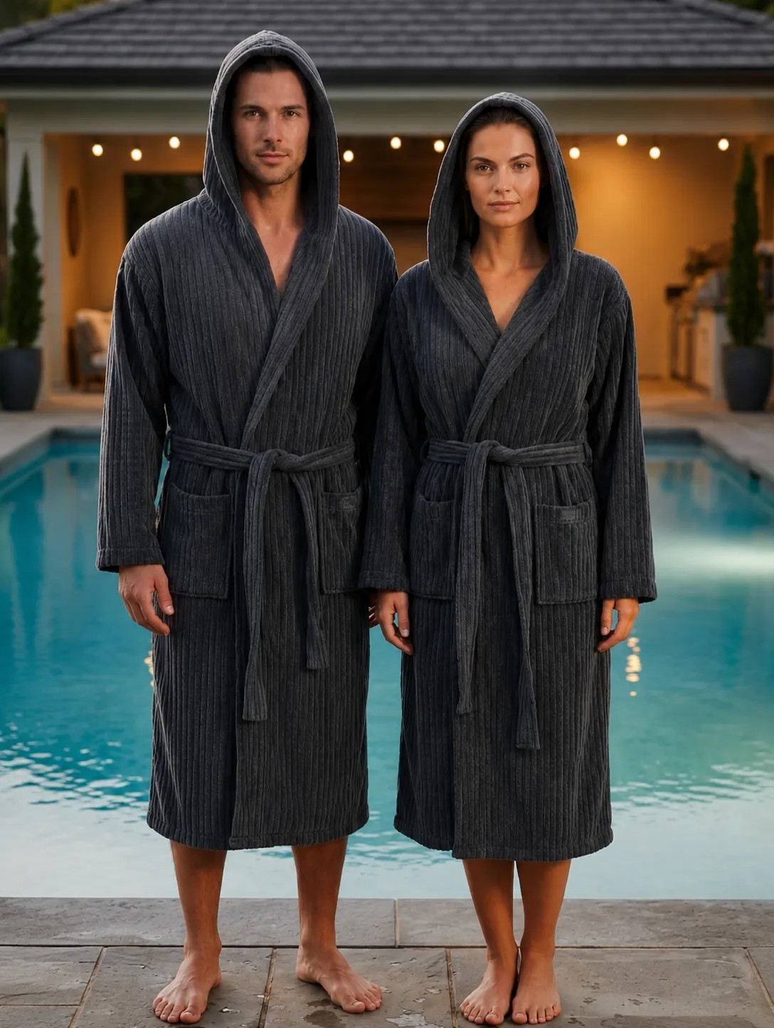 Batas Absorbentes Acanelado Unisex - Imagen 3