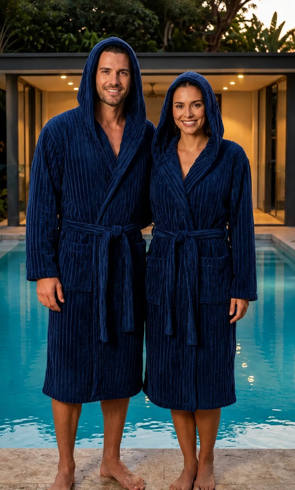 Batas Absorbentes Acanelado Unisex - Imagen 4