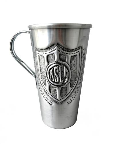Jarra Cincelada Labrada de Aluminio 1 Litro San Lorenzo