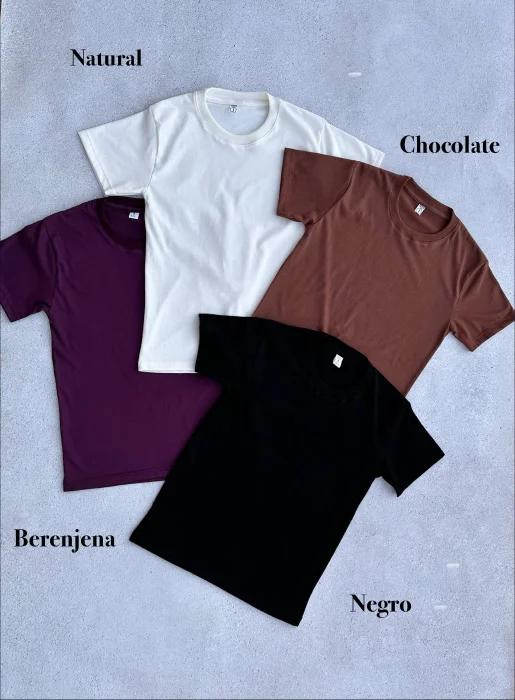 Remeras Lisa Dama