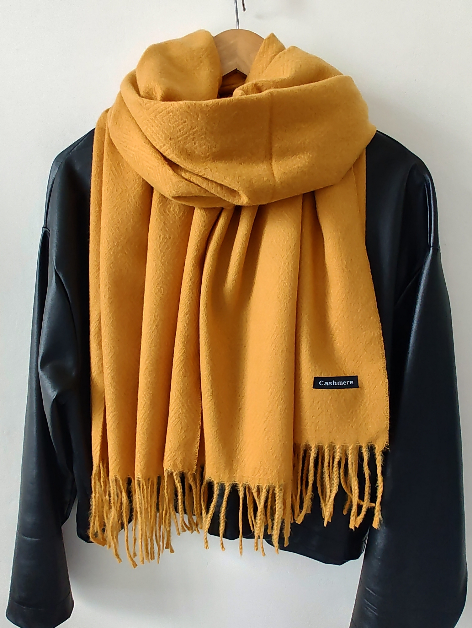 Bufandas Lisas Cashmere - Imagen 2