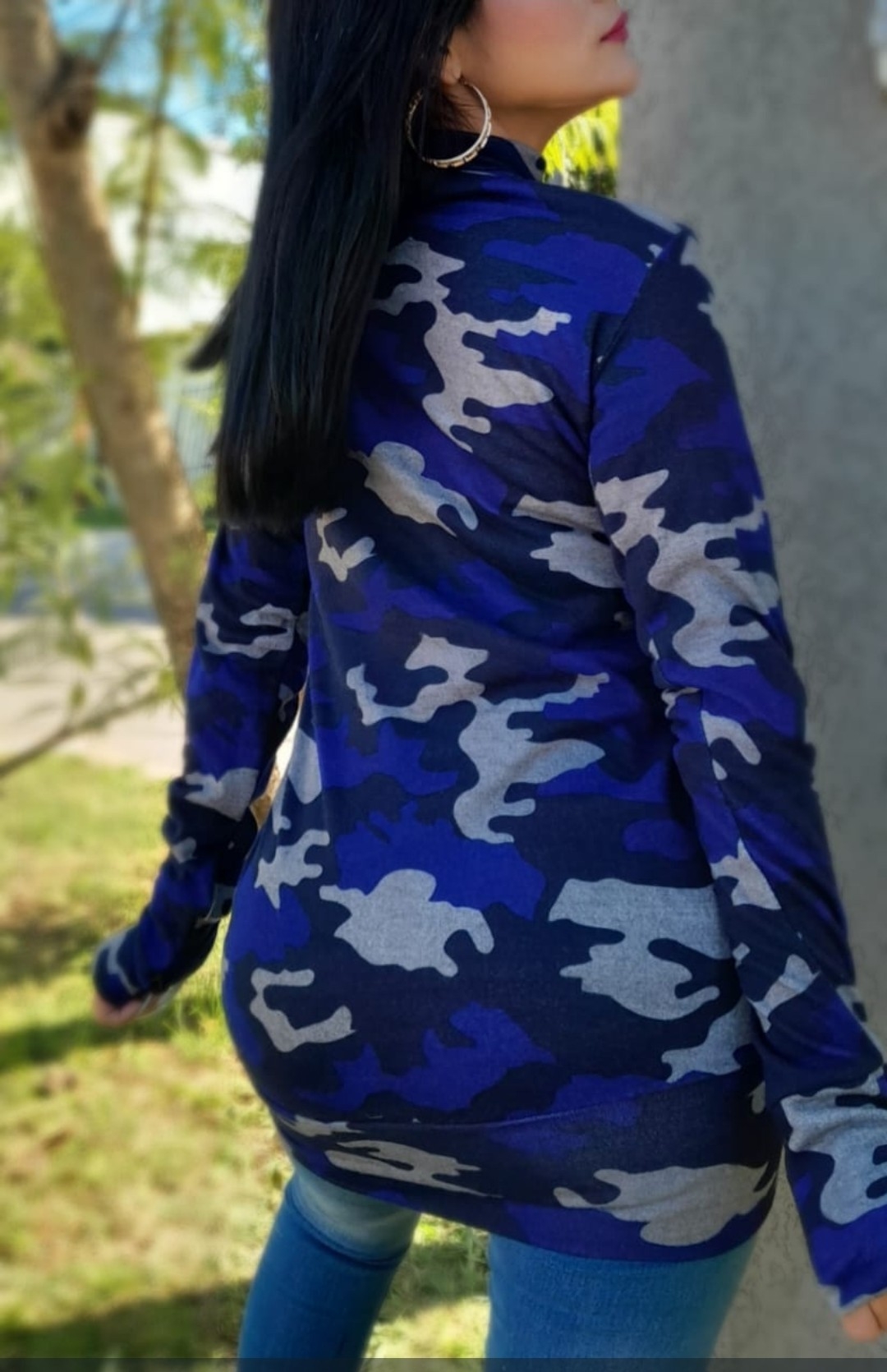 Sweter/vestido Medio Cuello Camuflado - Imagen 2