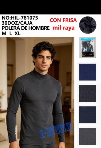 Polera Térmica Piel de Durazno de Hombre