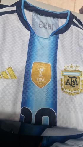 Camiseta Argentina Bordada Adulto