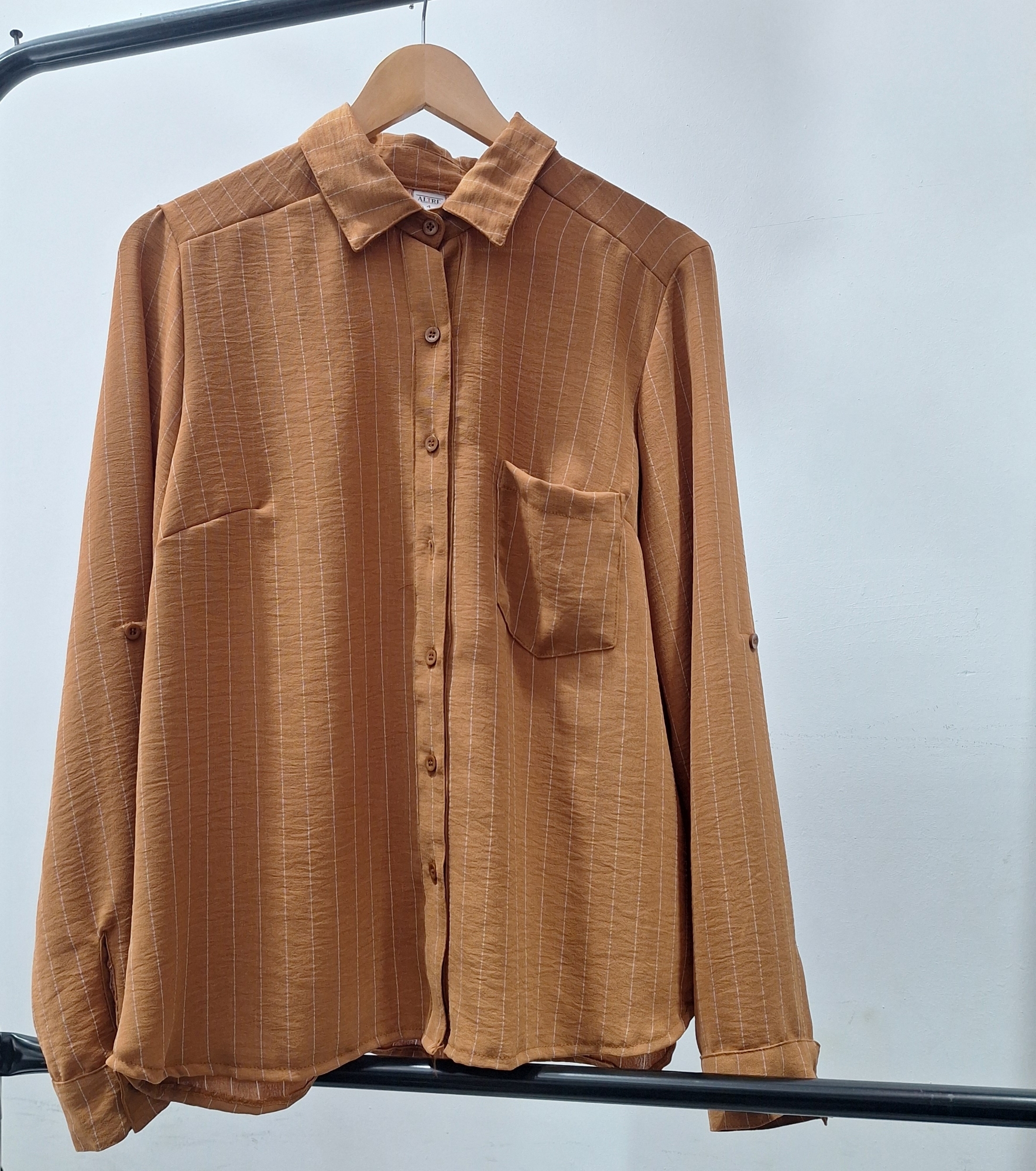 Camisa Dama Lino Cey Rayado - Imagen 3