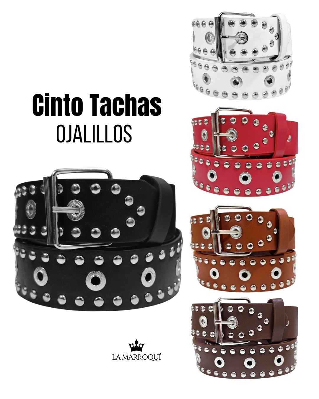 Cinto Tachas Y2k (varios Modelos) - Imagen 2