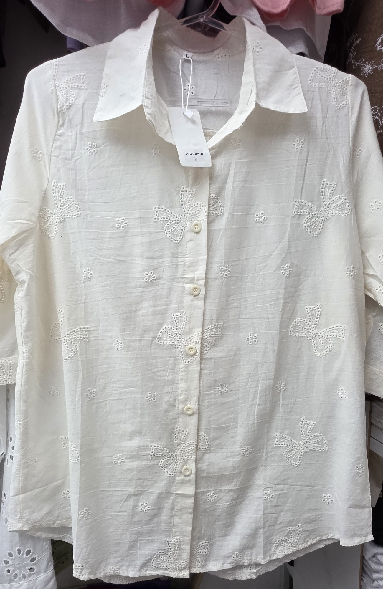 Camisas Importadas de Broderi Manga 3/4 Talles 2,3,4,5,6 - Imagen 2