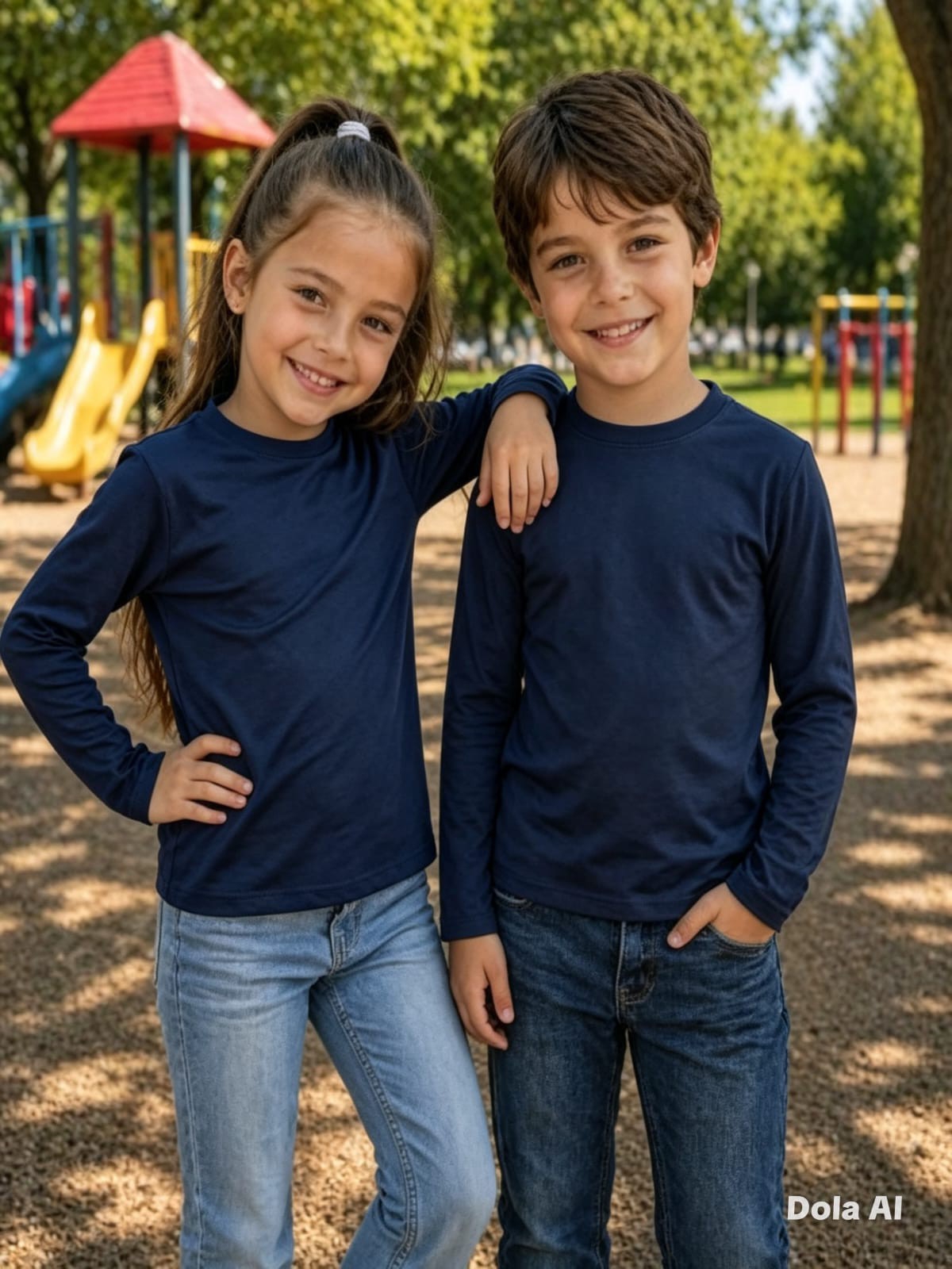 Medias Poleras Térmicas para Niño - Imagen 1