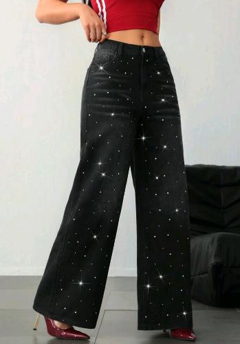 Wide Leg con Estras