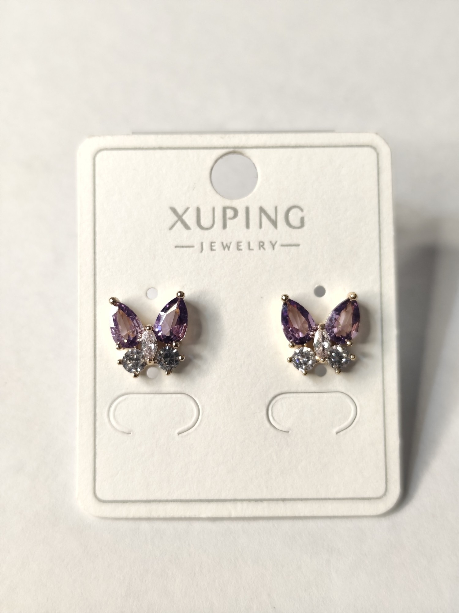 Aritos de Mariposa Xuping Jewelry - Imagen 6