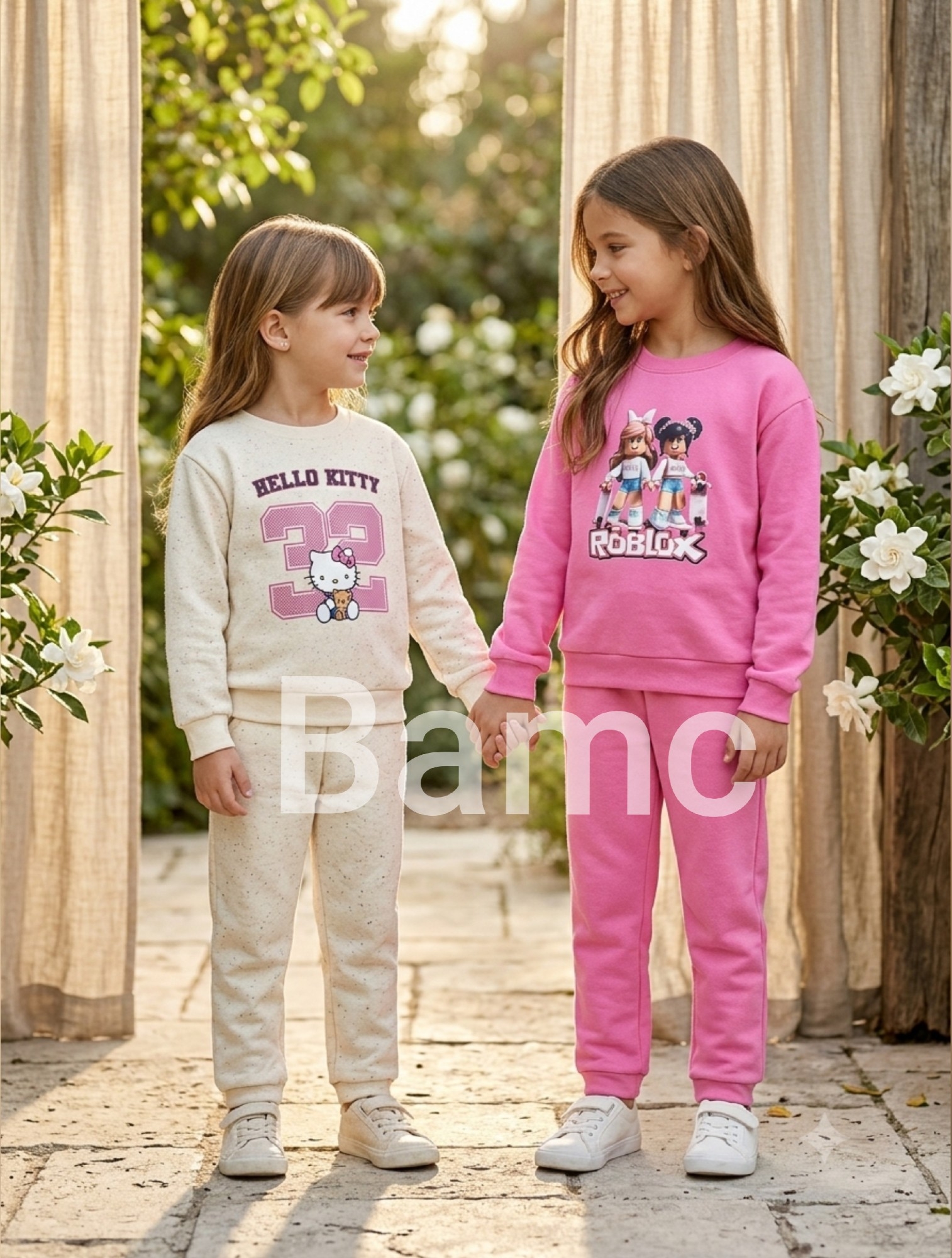 Conjunto Frisa Algodón de Niña,hermosos!! - Imagen 1