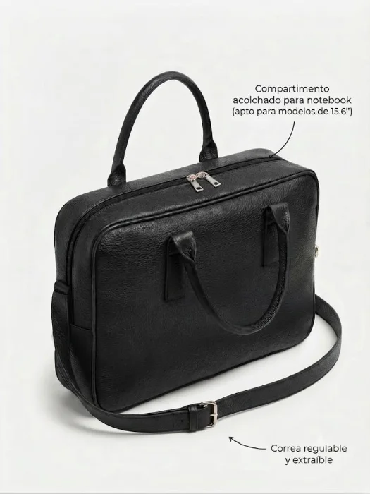 Cartera Morral con Porta Notebook.
