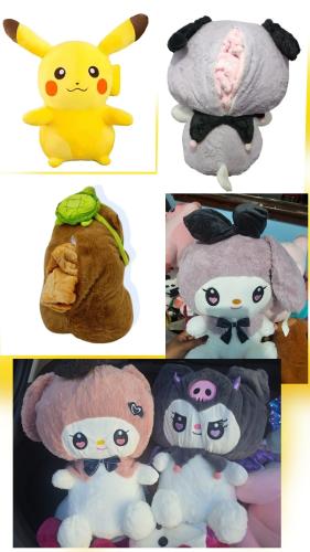Peluches Mandas Varios Personajes - Miniatura 3