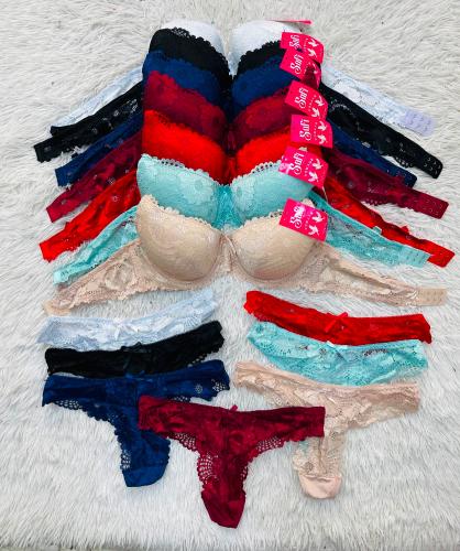 Conjunto Encaje con Puntilla