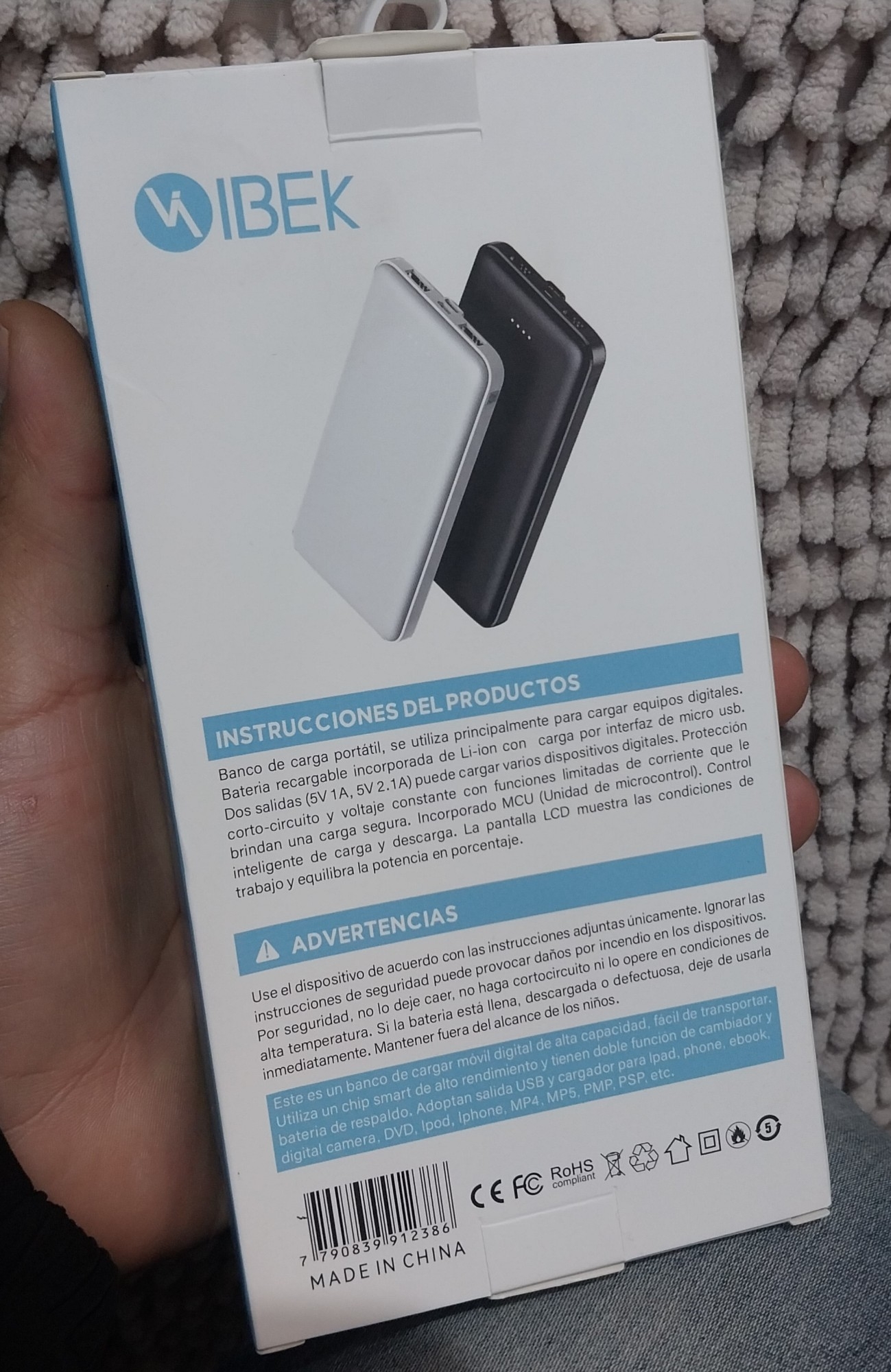 Cargador Portátil 10000 Mah - Imagen 2