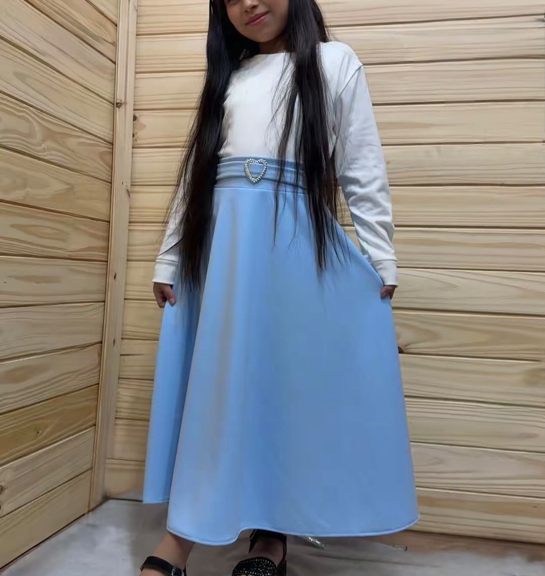 Pollera Escuba con Hebilla Nena - Imagen 4