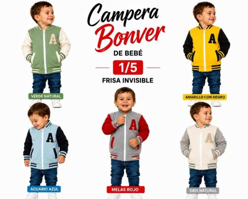 Camperas Bonber de Bebé