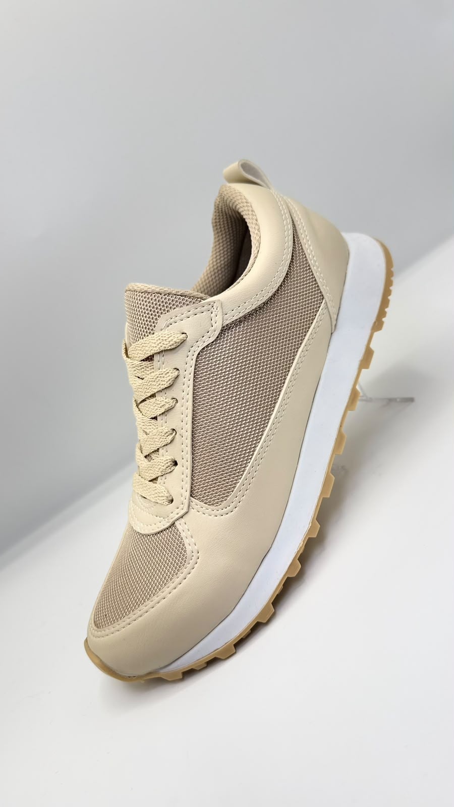 Zapatillas Urbanas Beige Eco - Imagen 2