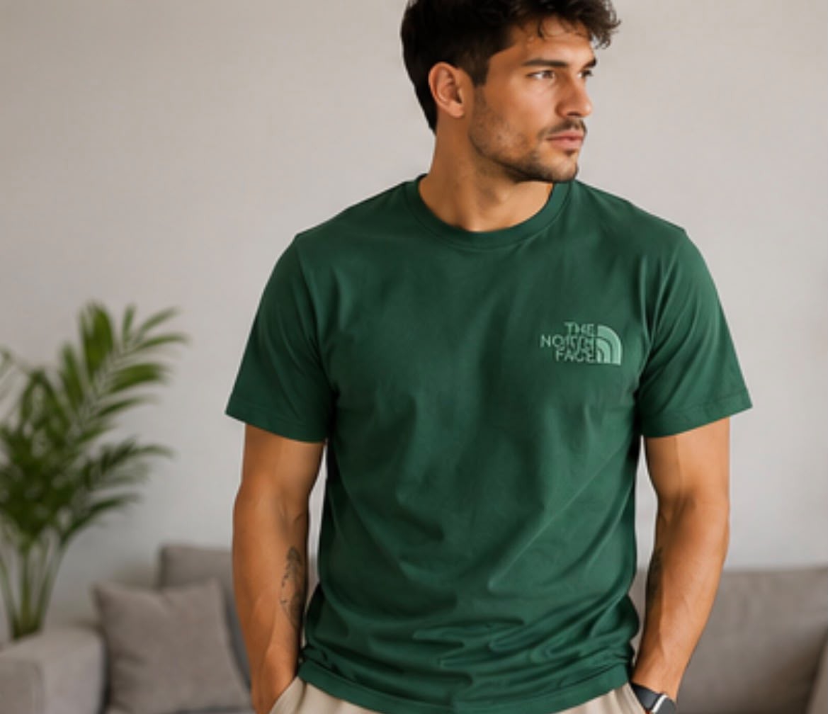 Remera North Face Bordado Premium - Imagen 1