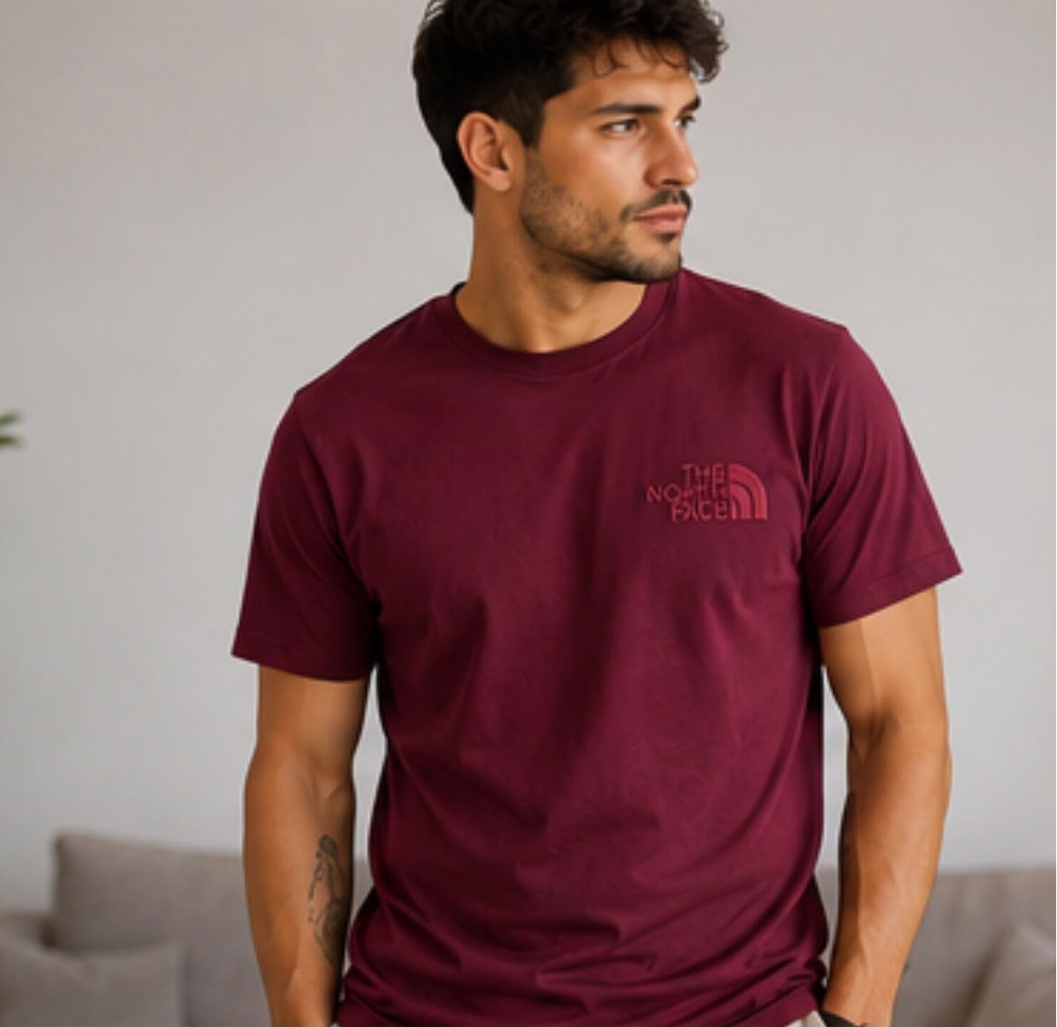 Remera North Face Bordado Premium - Imagen 2