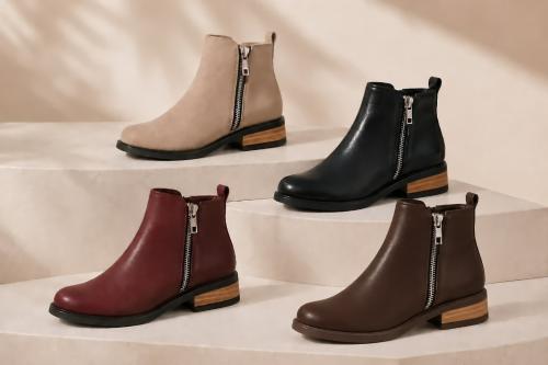 Zapatitos Bajos con Cierre( Suria)
