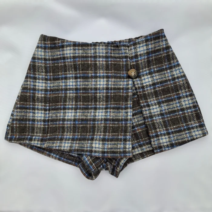 Short Pollera Escocés