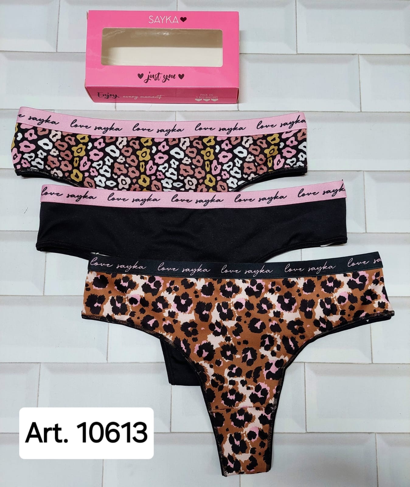 Sayka Art. 10613 Culotte Less Pack ×3 - Imagen 2