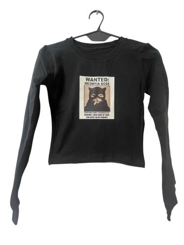Baby Tee Gato Mafia