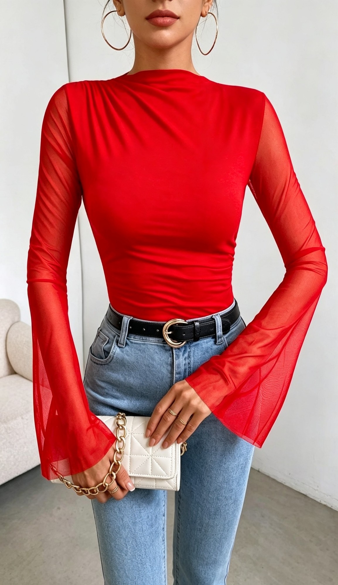 Camisetas Modal Piel de Durazno Premium - Imagen 4